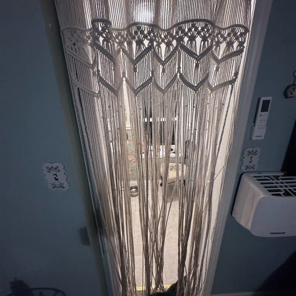 Bohemian Macrame Door Curtain